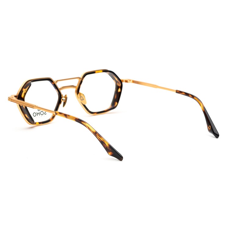 Occhiali da vista Soho London Lambeth Titanium Oro-Tartaruga