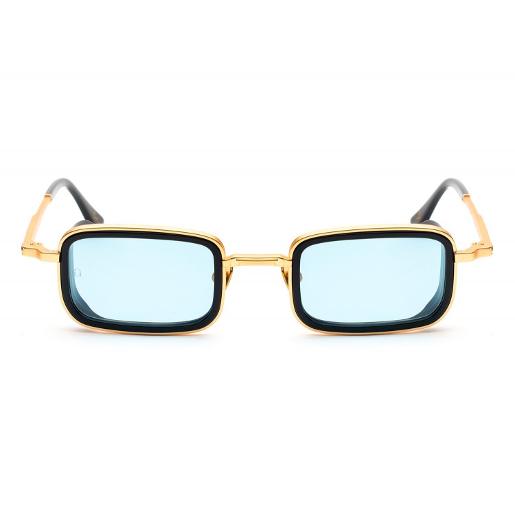 Occhiali da sole Soho London Merton Titanium Oro - Nero - Celeste