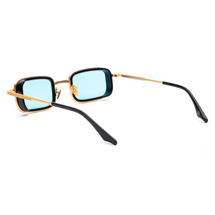 Occhiali da sole Soho London Merton Titanium Oro - Nero - Celeste