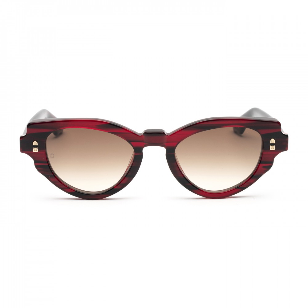 Derby Striped Red - Shaded Brown